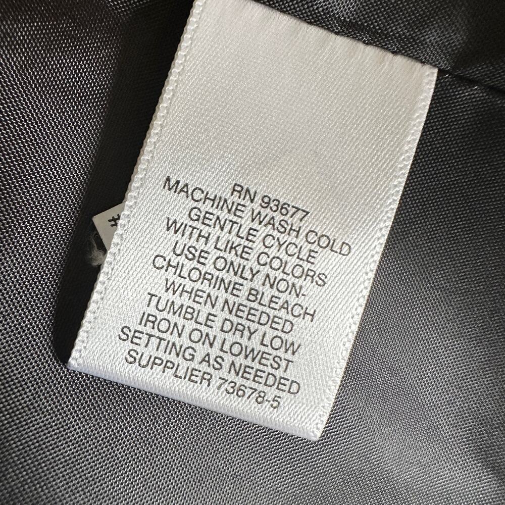 LIZ CLAIBORNE Womens Rayon Blazer Single Breasted NEW Size 24W Corpcore Black - Picture 8 of 8